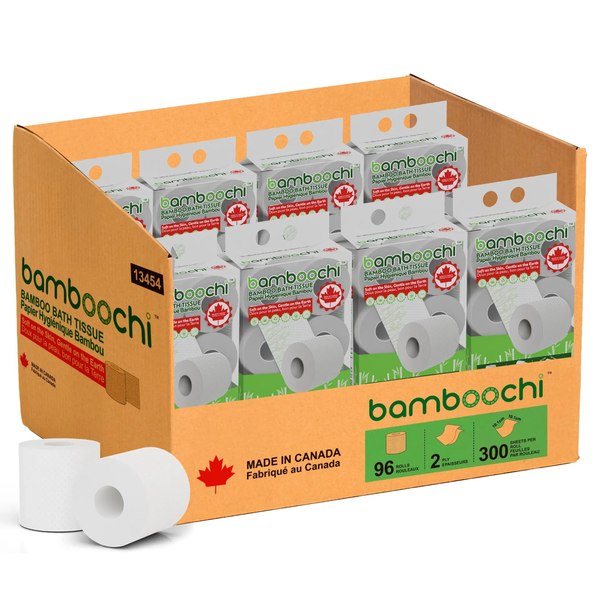 Bamboo Bath Tissue -Cube