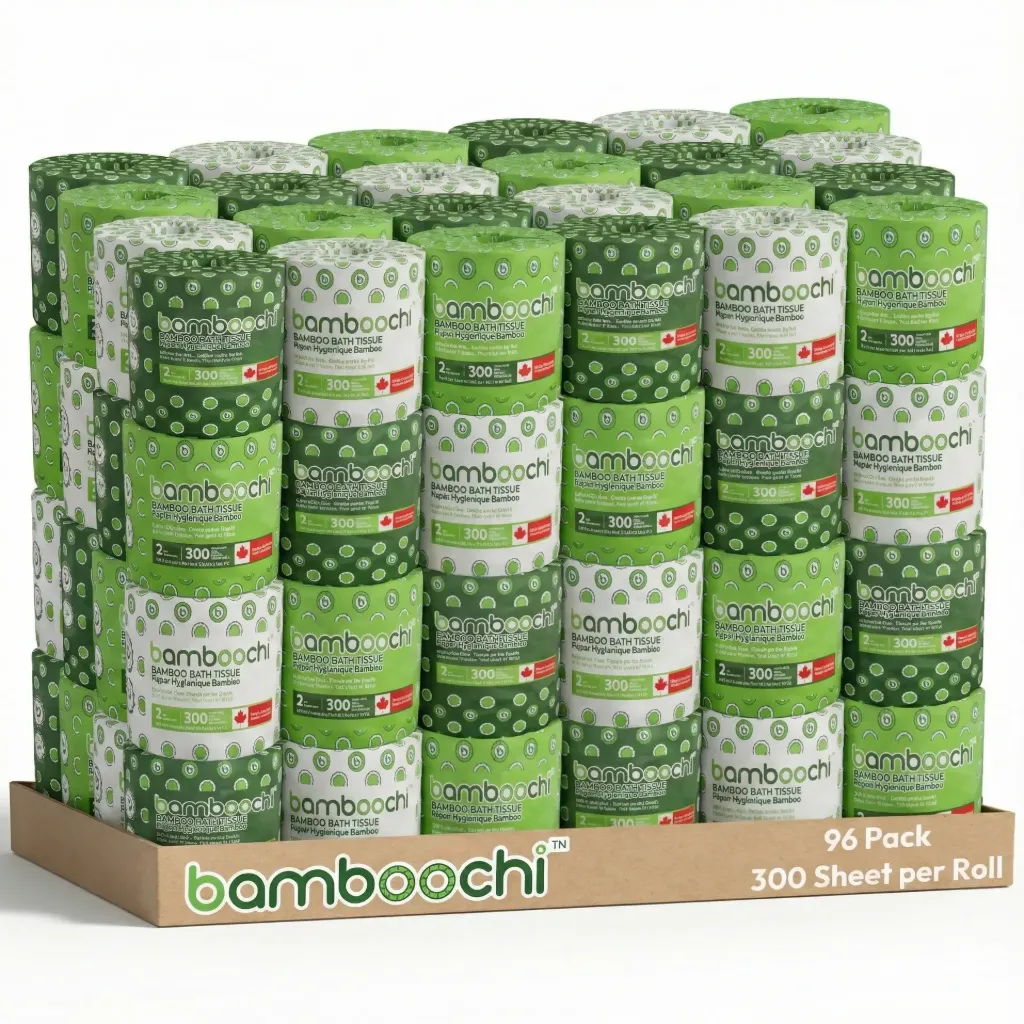 Bamboo Toilet Paper - Paper Wrapped